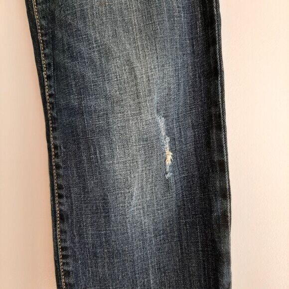 MAVI | Patti Straight Faded & Distressed Ripped  Blue Jeans Sz 28 - Picture 8 of 13